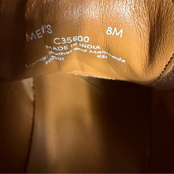 Cole Haan Men’s 8M Brown Leather Wingtip Oxford Sneakers Grand Series Shoes - Picture 3 of 9